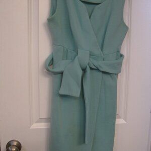 Vintage 1969 Jonathan Logan Petite Aqua Mini Dress Size 11